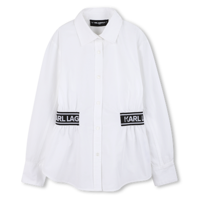 Long-sleeved shirt KARL LAGERFELD KIDS GIRL
