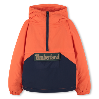 Two-tone hooded windbreaker TIMBERLAND BOY