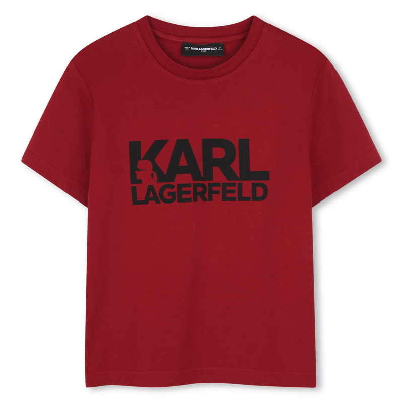 Short-Sleeved T-Shirt KARL LAGERFELD KIDS 
                        BOY