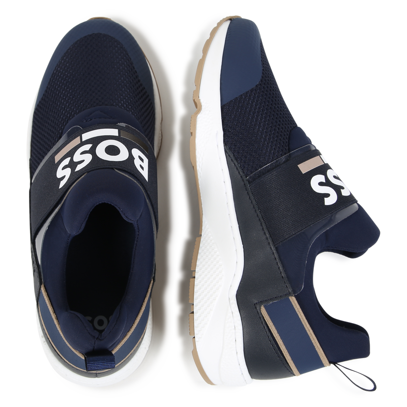 Multi-Material Sneakers BOSS 
                        BOY