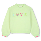 Sweater, GREEN LEMON, hi-res