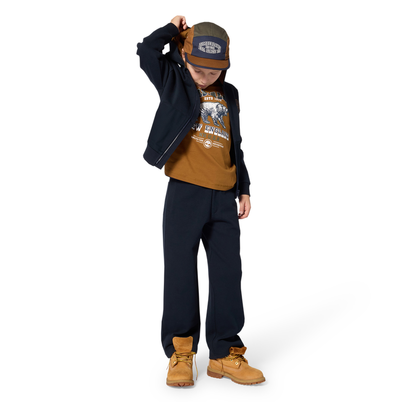 Hooded cardigan TIMBERLAND 
                        BOY