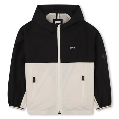 Bicolor Hooded Windbreaker BOSS BOY