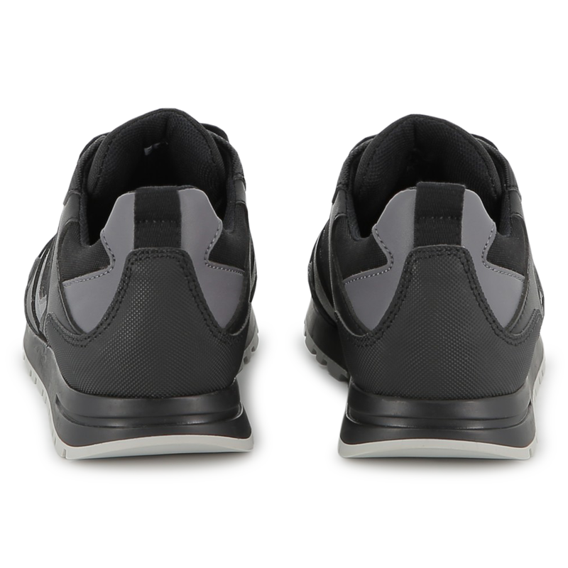 Faux and canvas sneakers BOSS 
                    BOY