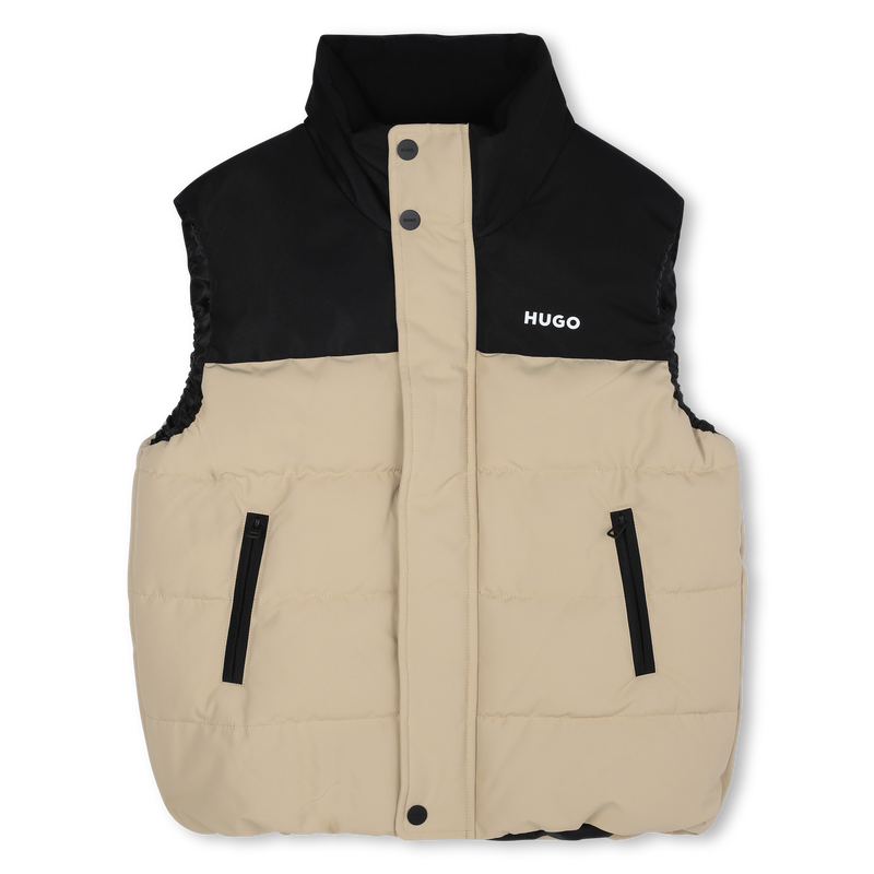 Sleeveless down jacket HUGO 
                    BOY