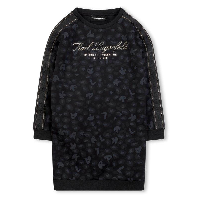Long sleeve dress KARL LAGERFELD KIDS 
                    GIRL