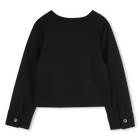 Gold Button Cardigan GIVENCHY 
                    GIRL