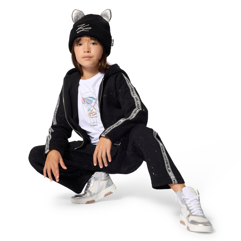 Long sleeve t-shirt KARL LAGERFELD KIDS 
                        GIRL