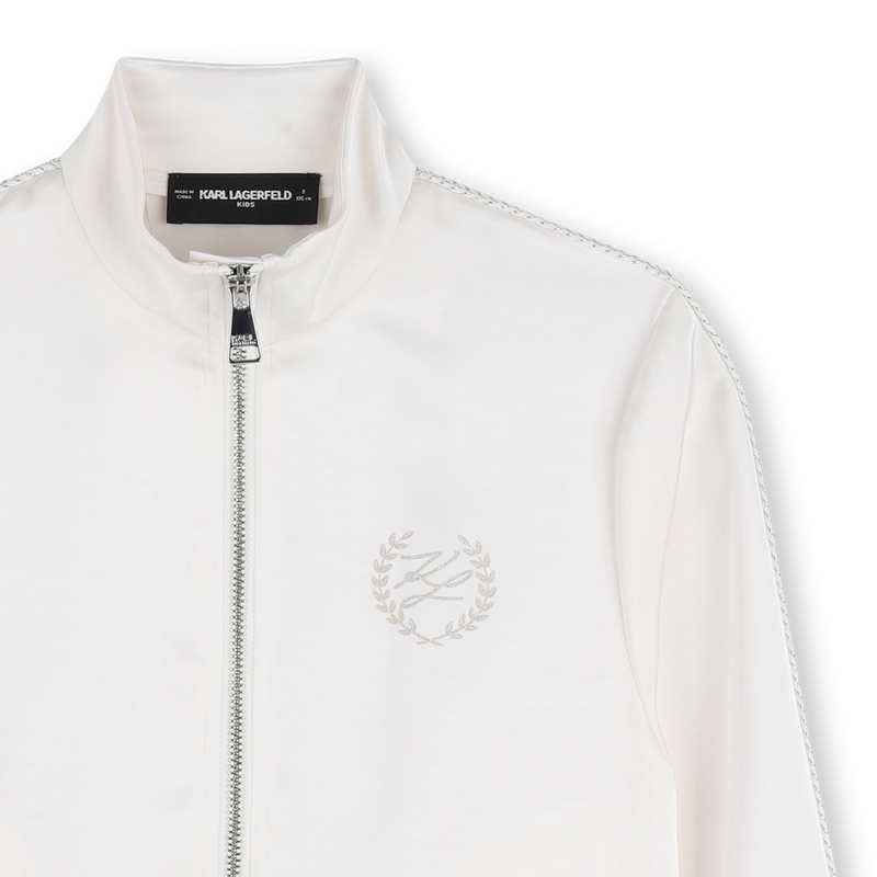 Zip-Up Hoodie KARL LAGERFELD KIDS 
                        GIRL