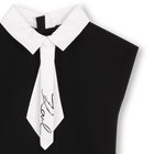 Short-Sleeved Dress KARL LAGERFELD KIDS 
                    GIRL