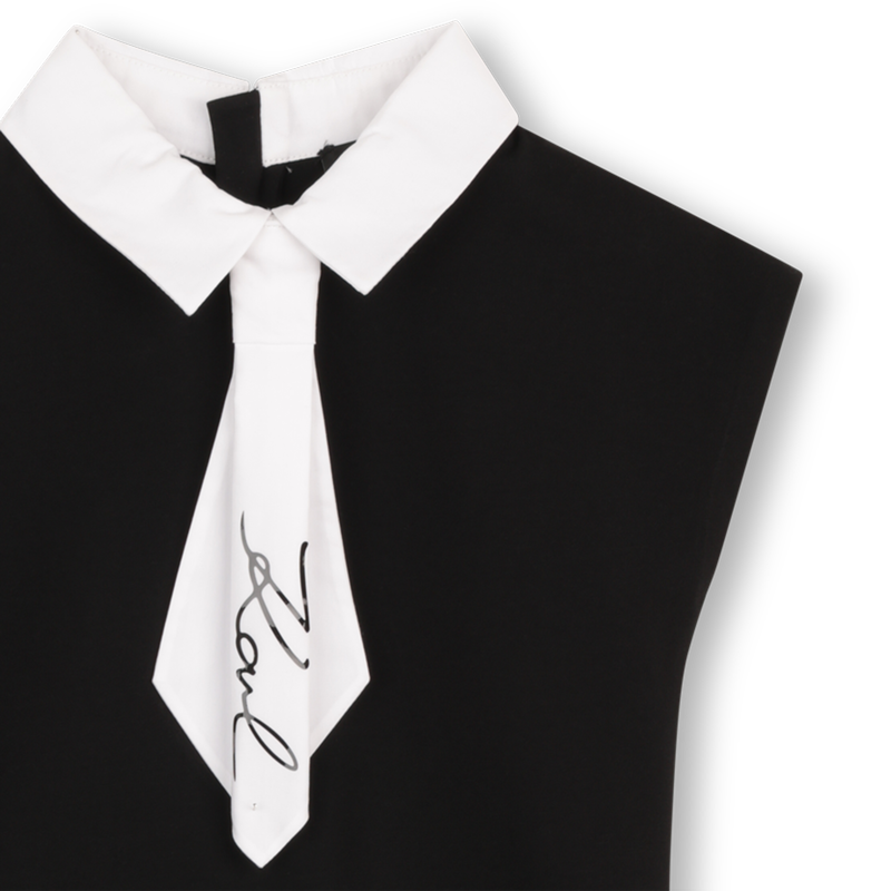 Short-Sleeved Dress KARL LAGERFELD KIDS 
                        GIRL