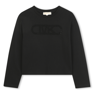 Long-sleeved jersey T-shirt MICHAEL KORS GIRL