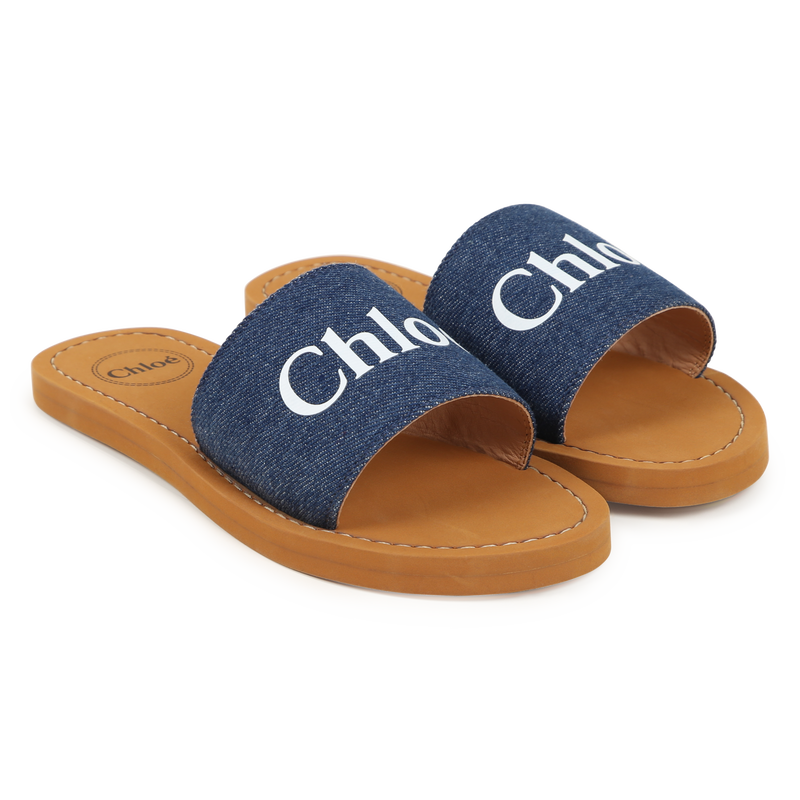 Denim Slides CHLOE 
                    GIRL