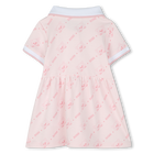 Printed polo-neck dress BOSS 
                    GIRL