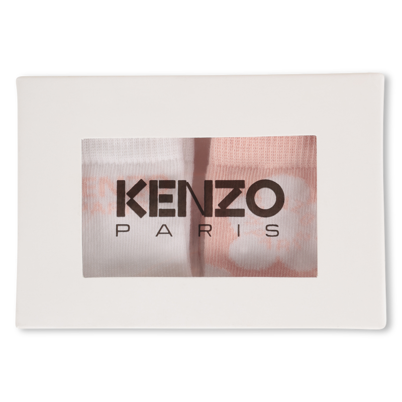 Set of 2 pairs of knitted socks KENZO KIDS 
                    UNISEX