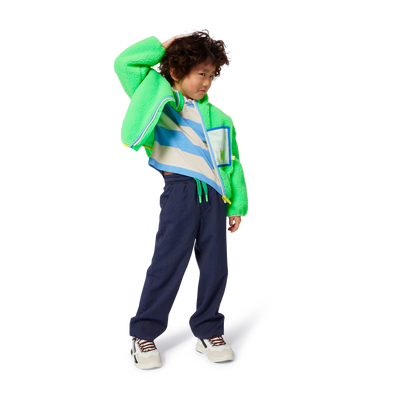 Plush fabric jacket BILLIEBLUSH BOY