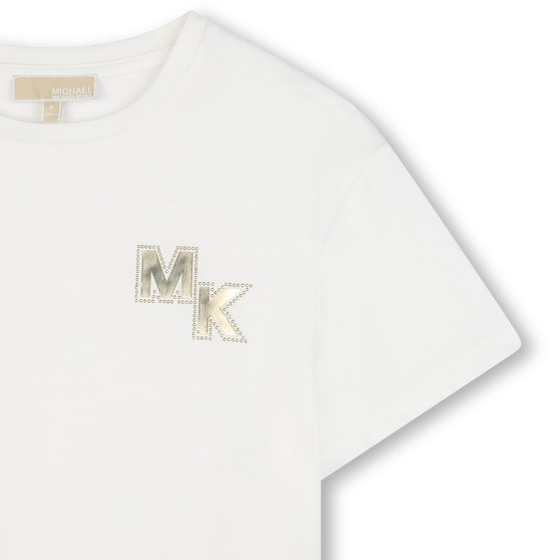 Short-sleeved jersey T-shirt MICHAEL KORS 
                    GIRL