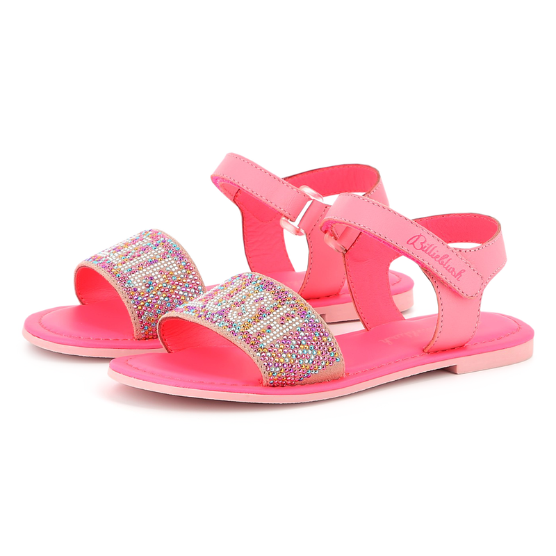 Leather Velcro sandals BILLIEBLUSH 
                        GIRL