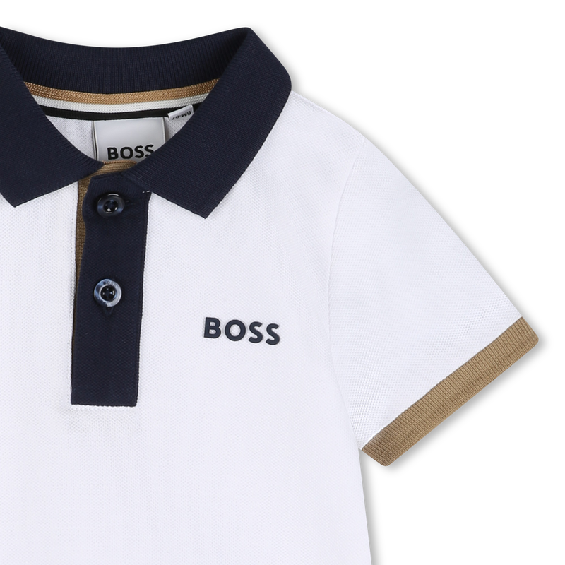SHORT-SLEEVED POLO SHIRT BOSS 
                        BOY