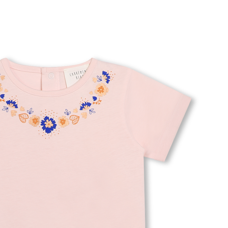 Floral print t-shirt CARREMENT BEAU 
                    GIRL