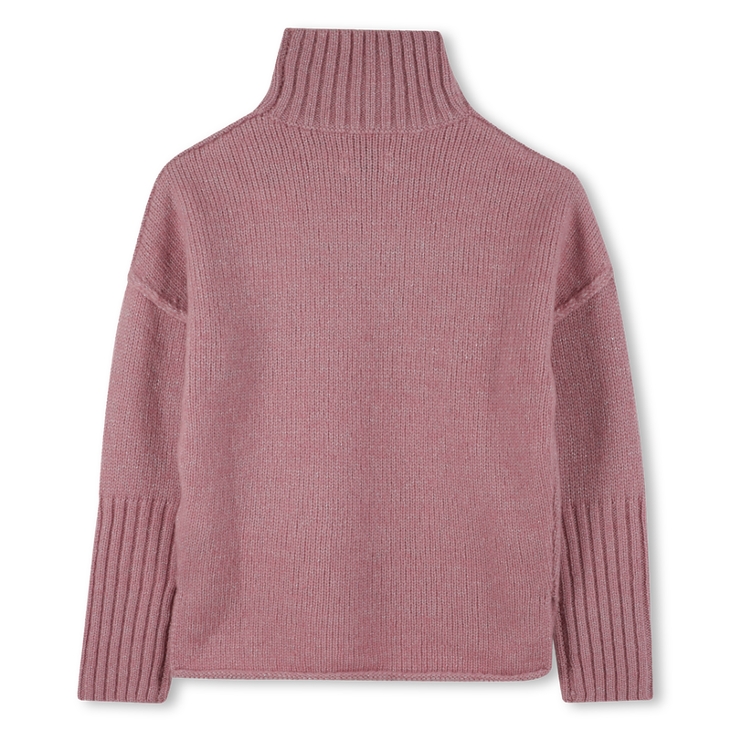 Metallic sweater with jacquard pattern ZADIG & VOLTAIRE 
                        GIRL