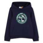 HOODED SWEATSHIRT, NAVY, hi-res