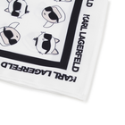 Printed square scarf KARL LAGERFELD KIDS 
                    GIRL
