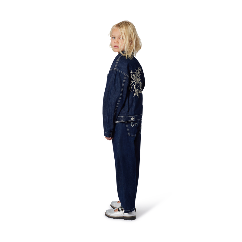 Denim jacket KENZO KIDS 
                    GIRL