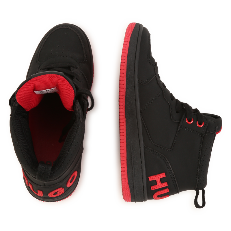 Hugo high top sneakers outlet