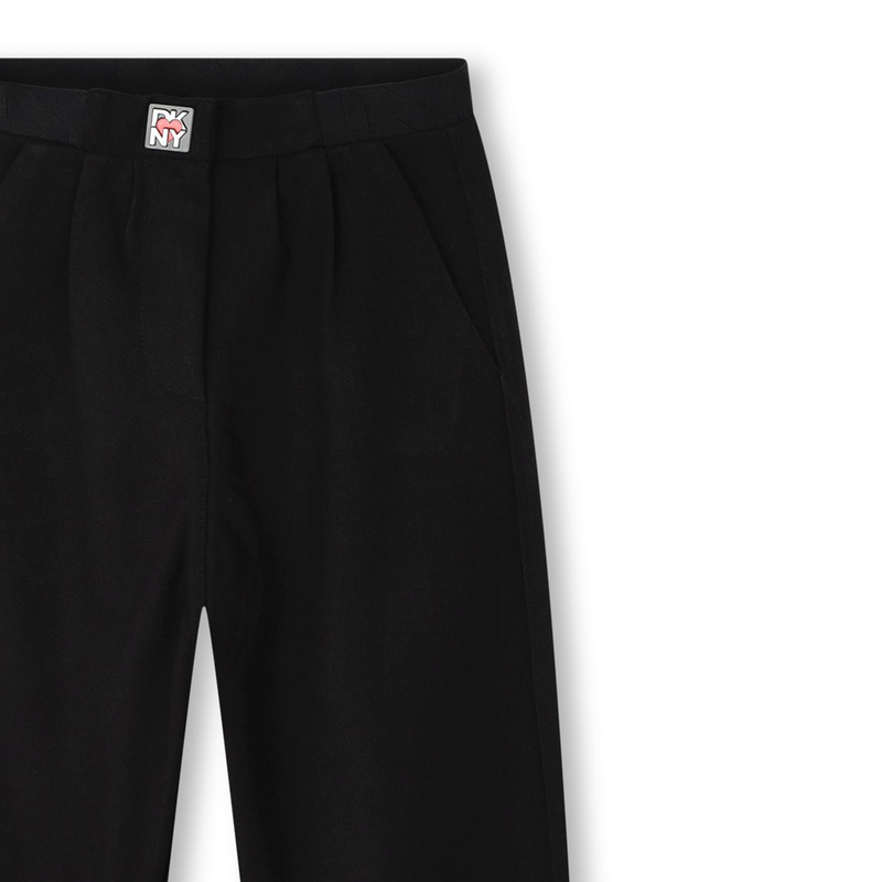 Pleated Roll-Up Trousers DKNY 
                    GIRL