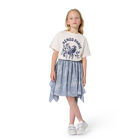 Kimono Cut Skirt KENZO KIDS 
                    GIRL