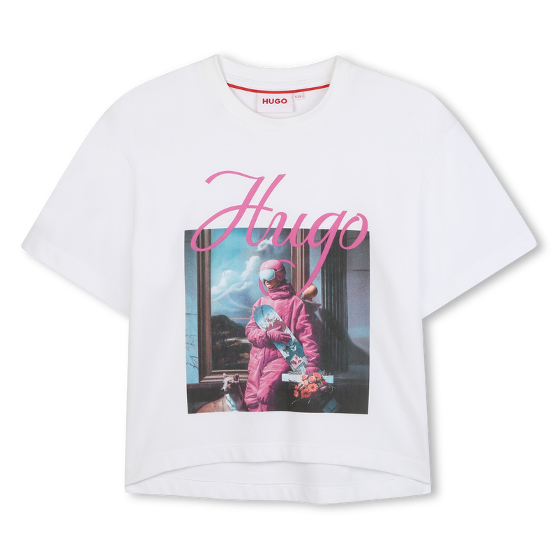 Short-sleeved T-shirt HUGO 
                    GIRL