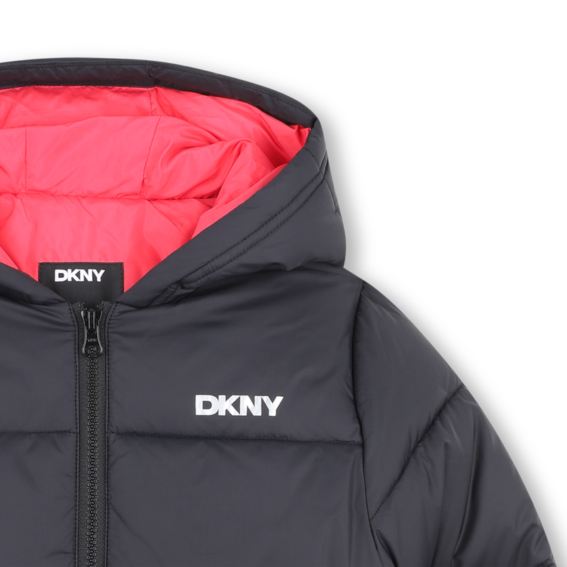 Hooded down jacket DKNY 
                        GIRL