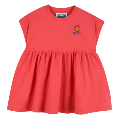 DRESS GATHERED AT THE WAIST KENZO KIDS GIRL