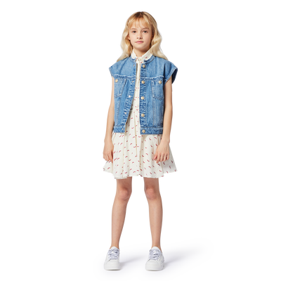 Sleeveless printed dress ZADIG & VOLTAIRE GIRL