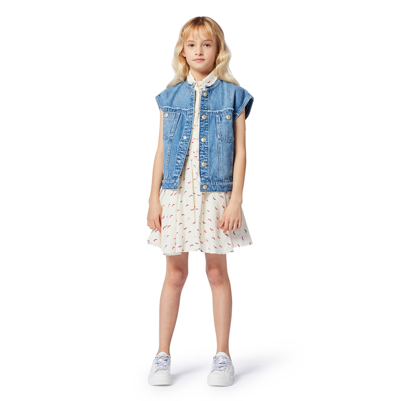 Sleeveless printed dress ZADIG & VOLTAIRE 
                        GIRL