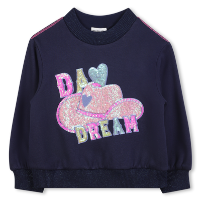 Fleece sweatshirt BILLIEBLUSH GIRL