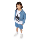 Denim Bermuda shorts HUGO 
                    GIRL