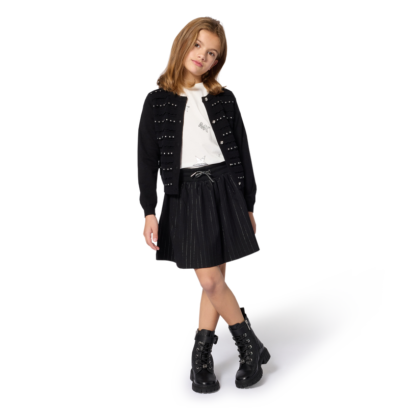 Knitted cardigan MICHAEL KORS 
                        GIRL