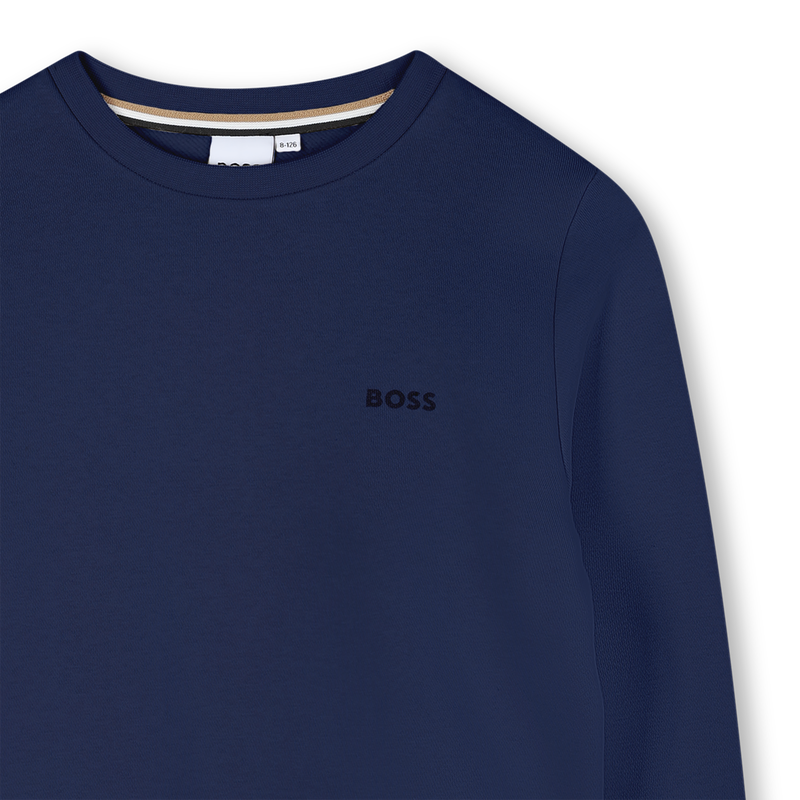 Round neck sweatshirt BOSS 
                        BOY