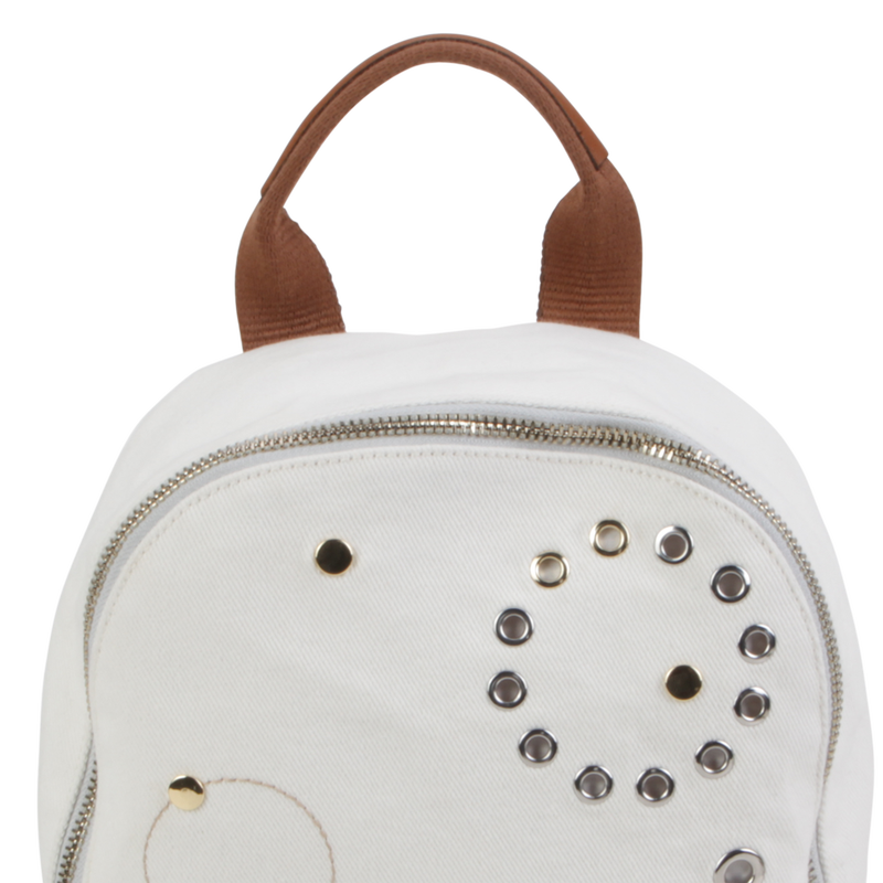 Leather detail backpack CHLOE 
                    GIRL