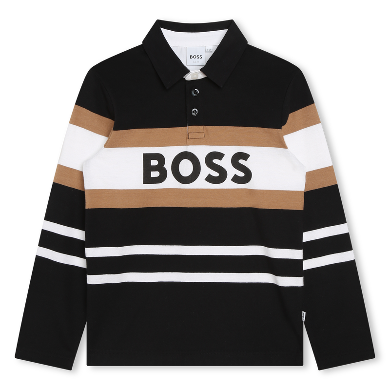 Hugo boss long sleeve t shirt junior clearance