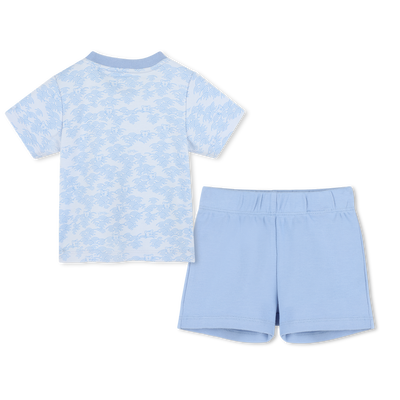 Shorts and T-shirt set KENZO KIDS BOY