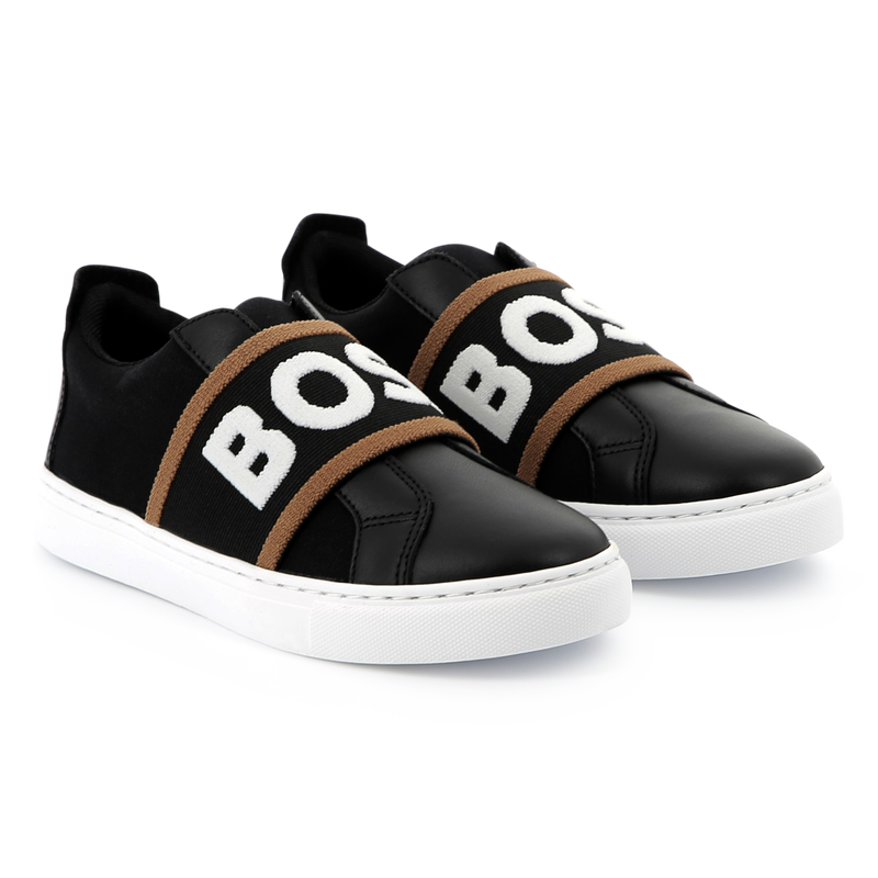 Bicolor Slip-On Sneakers BOSS 
                        BOY