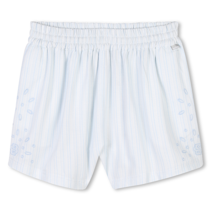 Embroidered Shorts BOSS 
                        GIRL