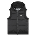 Hooded Puffer Vest DKNY 
                    UNISEX