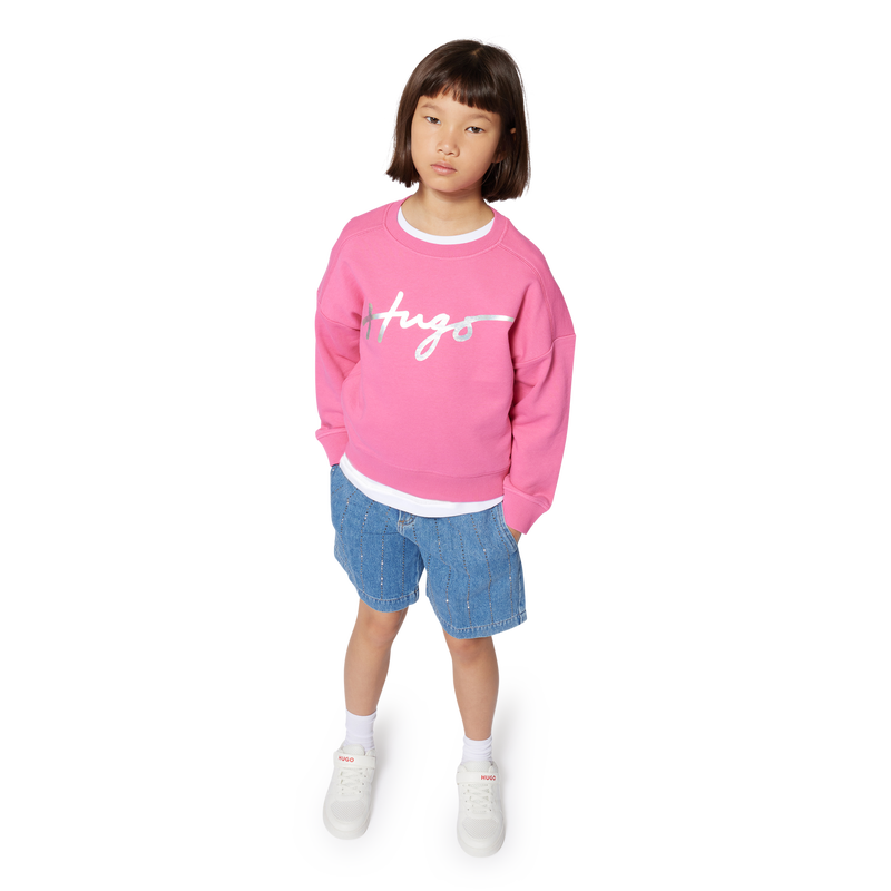 Denim Bermuda shorts HUGO 
                    GIRL