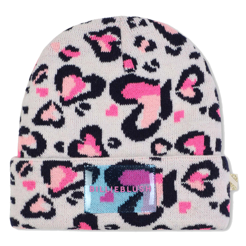 Leopard print beanie BILLIEBLUSH 
                    GIRL