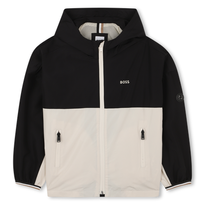 Two-tone hooded windbreaker BOSS BOY