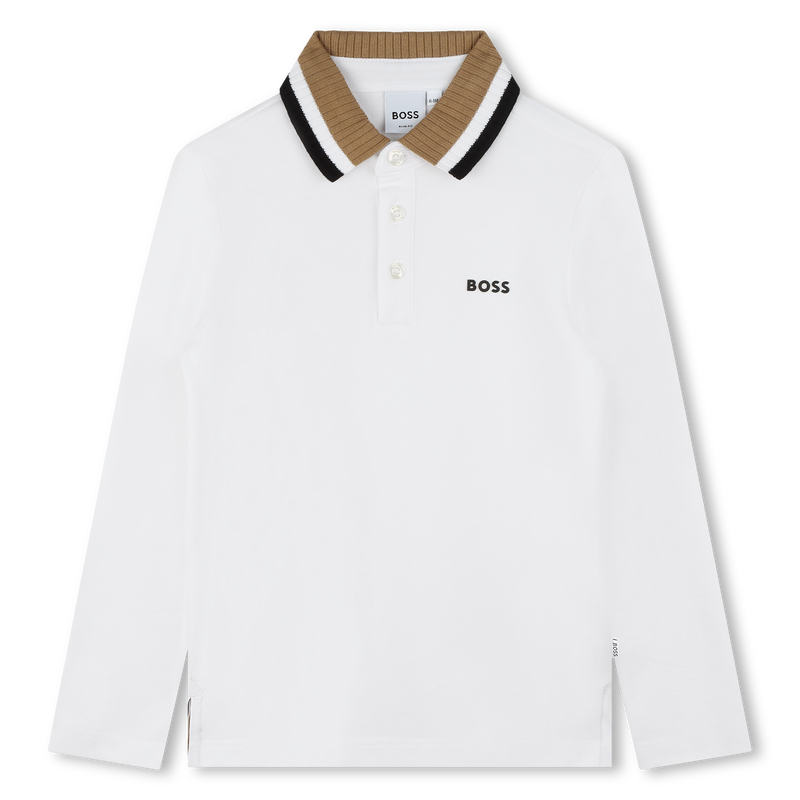 Long-sleeved polo shirt BOSS 
                    BOY
